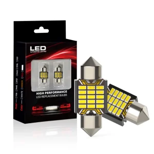 CANBUS Mini Festoon SMD LED Small Bulb 28mm 31mm 36mm 39mm 42mm LED Interior Light 157LM 2.5W for Car Tail Light