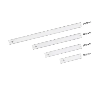 CARAVAN Interior Lights Dimming PIR Motion Sensor 300mm Silver Housing Dotless 4.5W Lamp DC12-28V