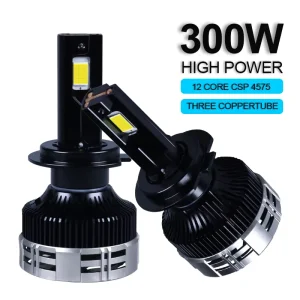 CAROLYN High Power 12V 6500K 4575 Chips LED Headlights New 300W H1 H4 H7 H11 9005 9006 Car LED Headlamp