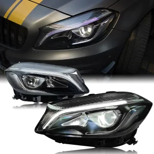 CCTC A Class W176 Upgrade Full LED Headlights Plug and Play for Mercedes Benz Headlight