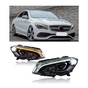 CLA W117 Headlight Upgrade LED for Benz CLA220 CLA45 CLA260 C117 Headlamp Assembly Front Lamps Modified Plug and Play