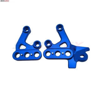 CNC Foot Peg Mount Bracket Set for Sur Ron Light Bee Billet Aluminum Rider Position Support Frame Upgrade Parts