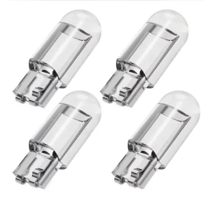 COB LED Bulb White Green Ice Blue Red Yellow 168 194 W5W Wedge License Plate Car Light Accessories