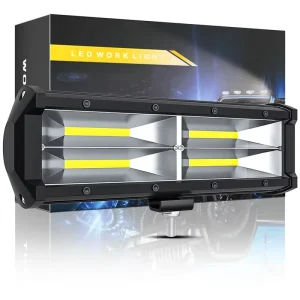 COB LED Light Bar 72W 9-Inch for Car Truck SUV ATV 12V 24V Retrofit Upgrade