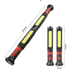COB LED Work Light Cordless Magnetic Inspection Lamp Car Repair Home Garage Emergency USB Charging Flashlights Torches