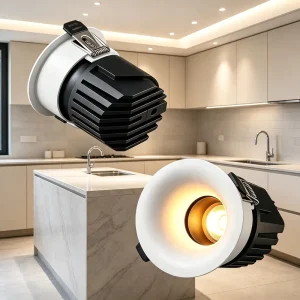 COB Smart Tuya APP Spotlight 8W-28W Ceiling LED Recessed Lighting Aluminum Indoor Modern Hotel Dimmable Anti-Glare Led Downlight