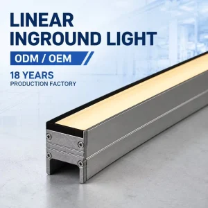 CRANE Factory OEM ODM Exterior Linear Burial Lamp Safe DC24V Weatherproof Outdoor Walkway Pedestrian Light with DIALux Support