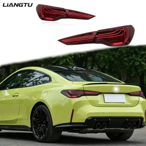 CSL Style Car LED Taillight for BMW 4 Series G22 G82 M4 Dynamic Sequential Rear Lamp Assembly Laser Look Upgrade Parts