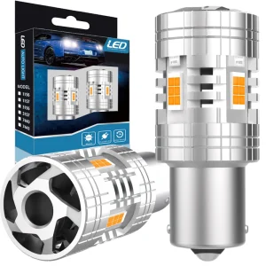CSP3570 LED BA15S S25 Car Turn signal Reverse Back-up Brake Stop Parking Tail LED Light Bulbs