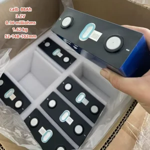Calb 3.2V 88Ah Grade A LiFePO4 Prismatic Rechargeable Battery Cell for RV Solar EV ESS 12V 24V 36V 48V System