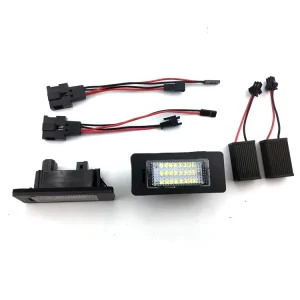 Canbus 12V LED Number Plate Lamp for Audi A1 A4 A5 A6 A7 S5 Q5 RS5 TT TTRS Car License Plate Light