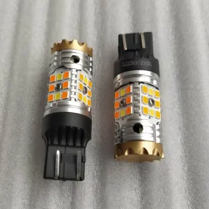 Canbus 3157 1157 7443 T20 BAY15D Led Switchback DRL Turn Signal Side Lamp White/Yellow for Bmw e46 for Benz for Vios