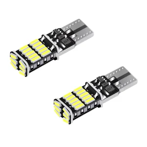 Canbus Decoding W5W 194 T10 4014 26SMD LED Wide Bulb License Plate Light 12V 5W 600 Lumens