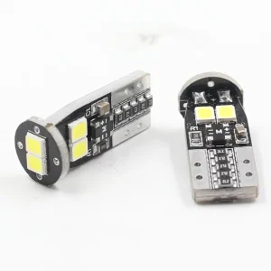 Canbus T10 Bulb W5W T10 LED 6SMD 12V Car Interior Clearance Backup Reverse Number Plate Parking Light Bulbs 168 T10 501 LED Lamp