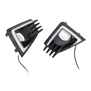 Car 1 Set for Mitsubishi Attrage Mirage DRL Daytime Running Light with Turn Signal Fog Lamp Auto Accessories Parts