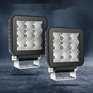 Car Accessories 18W Square LED Work Car Light 9LED Universal Style Auxiliary Light 18W 3inch LED Work Light for Motorcycle