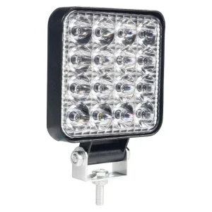 Car Accessories 48W Tractor Truck Square LED Work Light Mini Driving Lights for Vehicle Auto Offroad LED Work Light