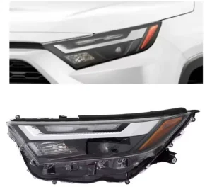 Car Accessories Headlight LED 12V for Toyota RAV4 LED Headlights Daytime Running Lights Headlamp Turn Signal
