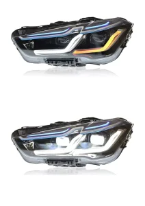 Car Accessories Headlights for X1 F48 LED Lens Daytime Running Head Lamp Assembly Turn Daytime Running Light