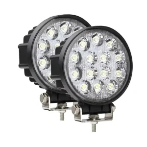 Car Accessories Lights 42W LED Work Lamp 35mm 12V 24V 4 Inch LED Car Lamp Work Light for Truck Auxiliary Lamp for Jeep