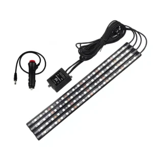 Car Accessories RGB LED Lights Car Interior Floor Decor Atmosphere Strip Lamp