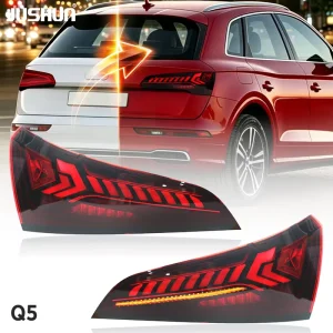 Car Accessories Rear Lamps for Audi Q5 Taillight Dynamic Turn Signal LED Brake Light Modified Plug and Play