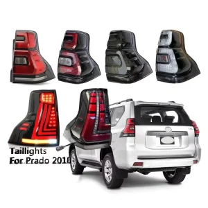 Car Accessories Smoked Rear Tail Light Led Taillight for Land Cruiser Prado 150 Series Lc150 Fj150