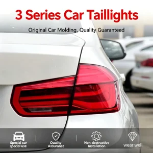 Car Accessories Taillight for BMWs 3 5 Series F18 F10 LED Rear Light Clear Lens 12V 72W Plug and Play
