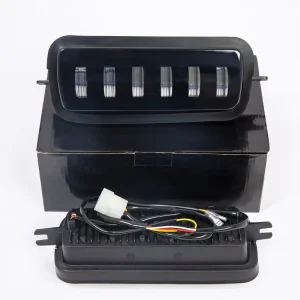 Car Accessories Turn Signal Light DRL LED Daytime Running Drive Work Light White Yellow Color LED Fog Light for Lada