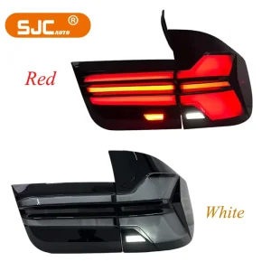 Car Accessories for BMW X5 E70 Assembly Lighting System Tail Lamp Upgrade to G05 Style LED Rear Lamp Plug and Play