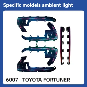 Car Ambient Light for TOYOTA FORTUNER App Control Music Sync Dynamic Interior LED Strip Kit