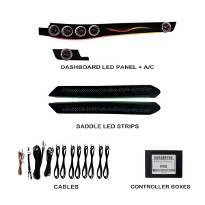 Car Ambient Lighting Led Upgrade Interior Ambient Light for Benz E Class W212 Ambient Lighting Car