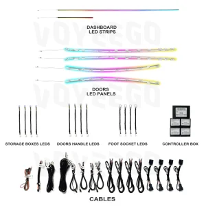 Car Ambient Lighting Led Upgrade Interior Ambient Light for Cadillac CT6 Ambient Light Car Led