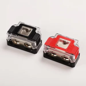 Car Audio Power Distribution Block 12V 24V DC High Current Terminal Distributor Block for Automotive Power Systems
