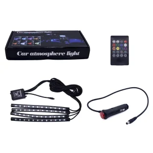 Car Auto Atmosphere Light 12V RGB LED Car Interior Decorate Light