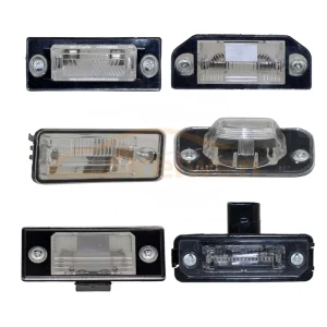 Car Auto License Plate Light Lamp for Audi VW Ford Peugeot Mercedes Opel Renault European Cars