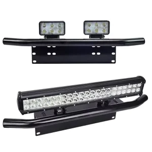 Car Auxiliary License Plate Lamp Holder with Modified Lamp