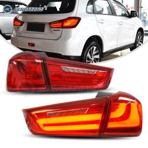 Car Back Rear Lamps Assembly SPORT ASX RVR DRL LED Tail Lights for Mitsubishi OUTLANDER