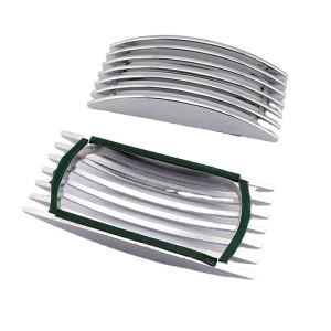 Car Body Classic Car Parts Abs Chrome Plating Side Fender Indicator Marker Light Cover Chrome Trims Kits