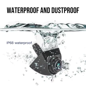Car Camera AHD1080p CVBS Waterproof Car Camera Night Vision Wide Viewing Angle Driving Safety Camera Universal for Home Cars