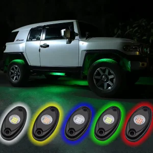 Car Chassis Light for Trucks LED Rock Lights Universal With Auto Chassis Lamp for Pickup Off Road Jeep SUV ATV UTV Car