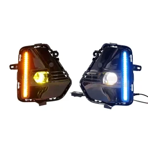 Car DRL LED Daytime Running Light for Toyota Rav4 Not Fit Woodland Model Fog Lights Turn Signal Lamp Day Light