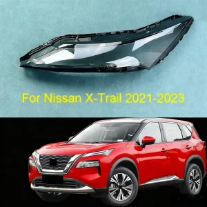 Car Daytime Running Lights Cover Daylight Headlights Shell Transparent Lampshade Plexiglass For Nissan X Trail