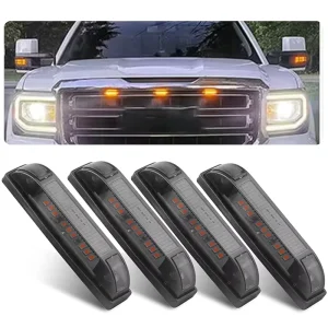 Car Emblem LED Grille Light Kit Auto Front Grille Badge LED Center Lights
