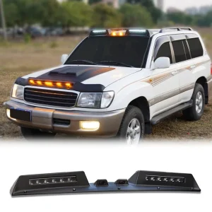 Car Exterior Accessories Top LED Bar Light Roof Lights for Toyota Land Cruiser Lc100