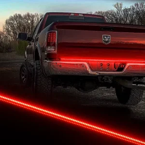 Car Flashing Stop Brake Lights 48 Inch Turn Signal Auto Truck LED Tail Lights Brake Stop Taillights Bar Pickup Strip Light
