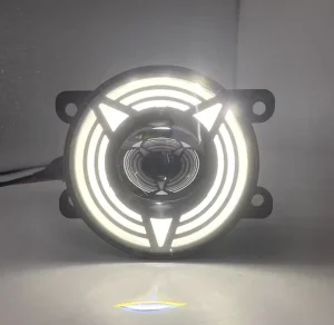 Car Fog Light Supplier Headlights Auto Fog Lights White and Yellow Angel Ring LED Fog Lights Car Fog Lights Bulb