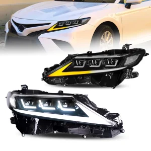 Car Front Lamps LED Head Lights LED sequential turn signal headlight assembly for Toyota Corolla