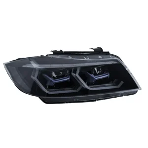 Car Front Lamps for BMW 3 Series E90 320i 325i LED Auto Headlights Assembly Upgrade DRLProjector Lens Accessories