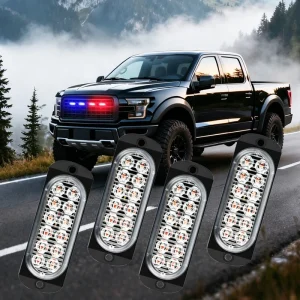 Car Grille Light Wireless Remote Control Waterproof LED Light for Various Vehicles